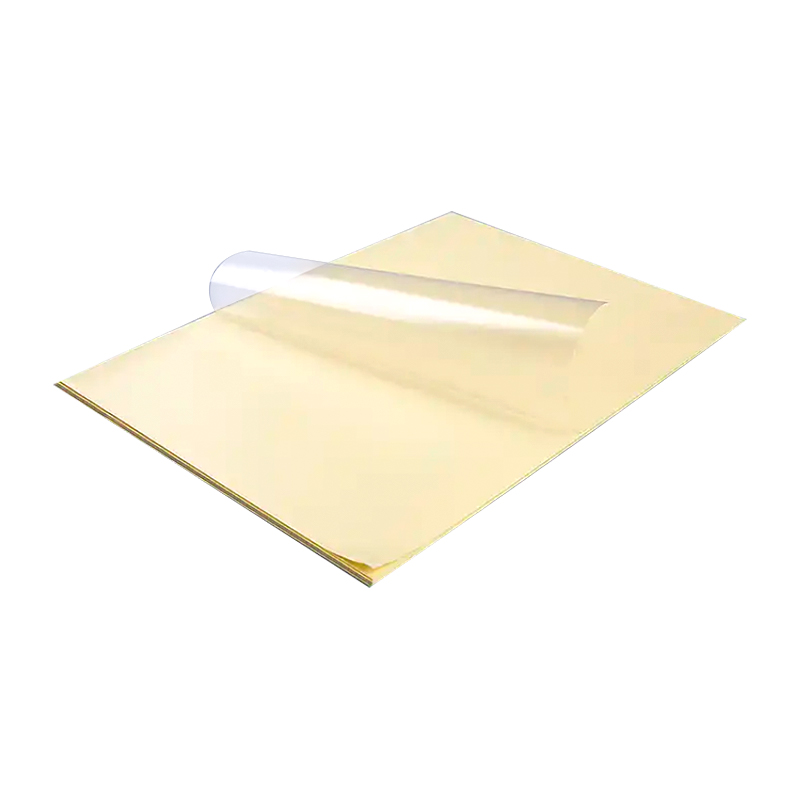 50um Transparent PP Film With White Glassine Liner