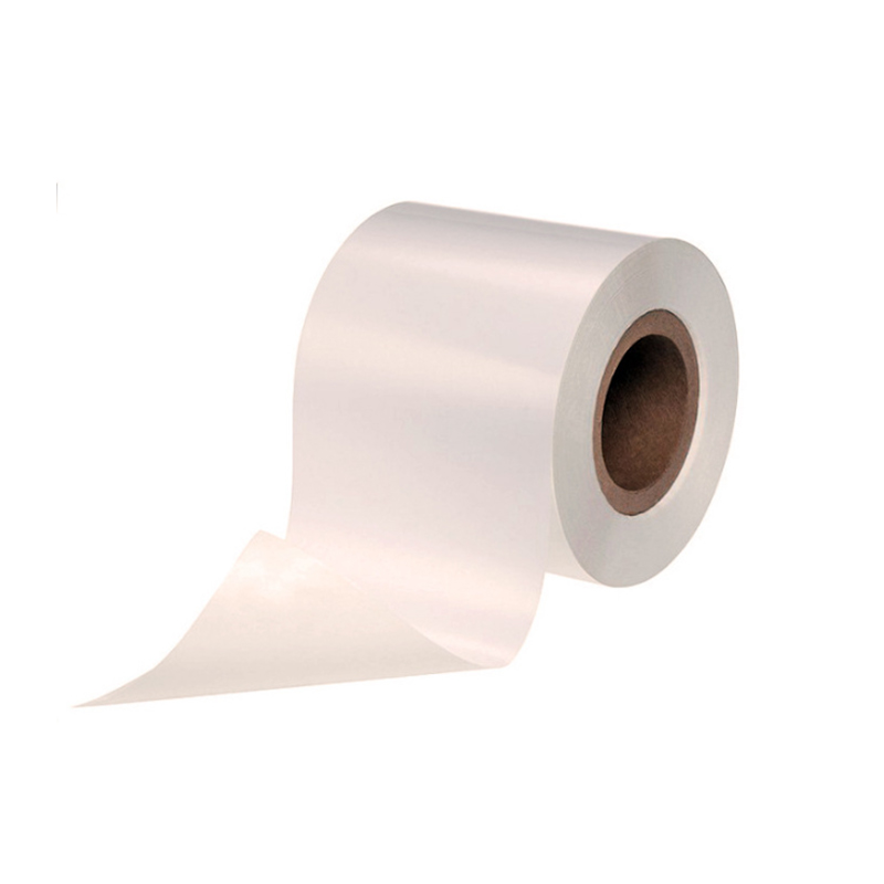 25um Bright White PET /Acrylic Solvent adhesive /80g White Liner