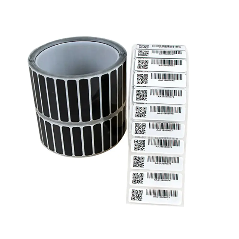 Vulcanized tyre label material ( bright white & matt white)