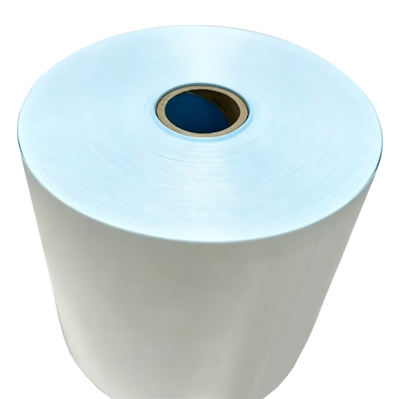80g 60g upm sky blue glassine liner matt woodfree paper /frozen adhesive /60g upm sky blue glassine liner 