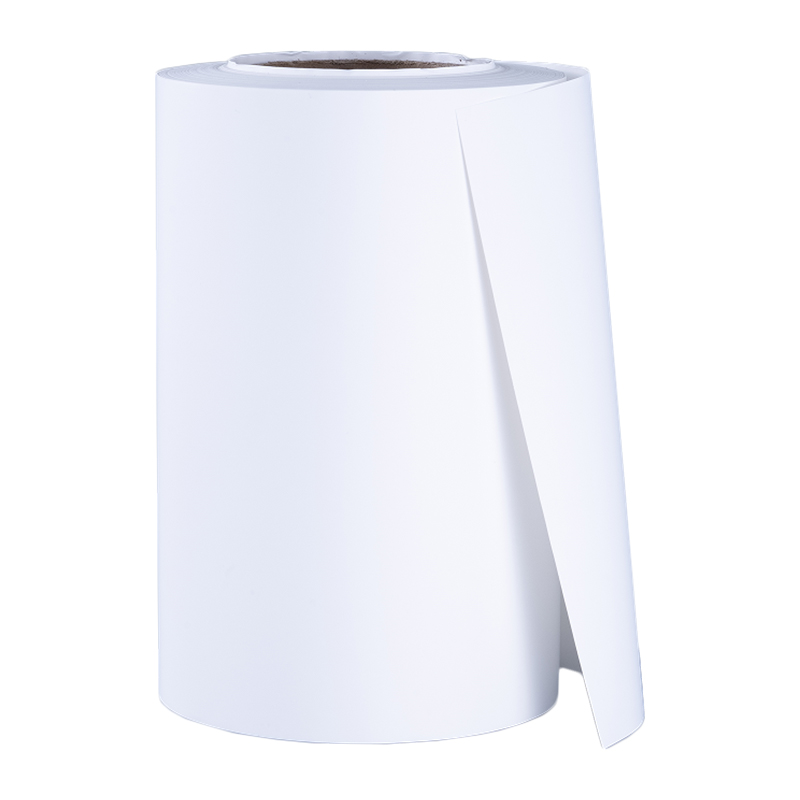 100um matt white PP injket print  / acrylic glue/80g glassine liner 
