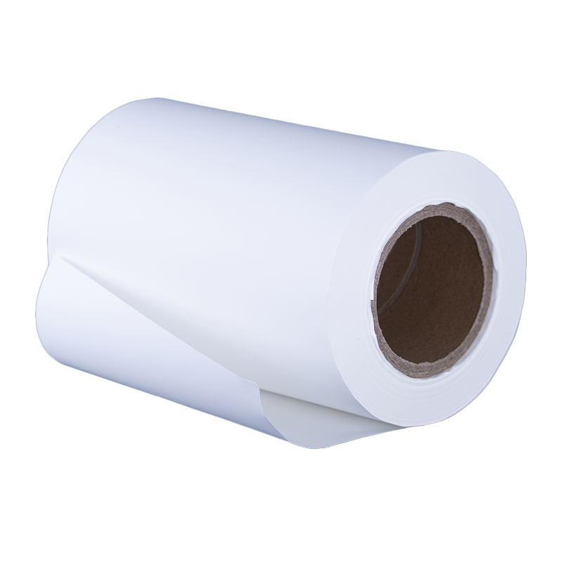 100um matt white PP injket print  / acrylic glue/80g glassine liner 