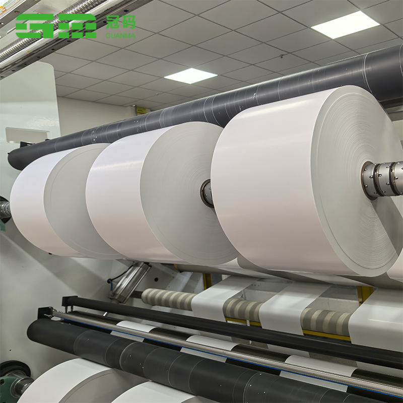 Matt White Synthetic Pp Paper Frozen Adhesive Food Packaging Label