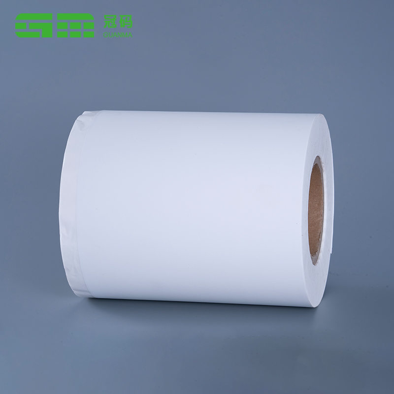 Matt White Synthetic Pp Paper Frozen Adhesive Food Packaging Label